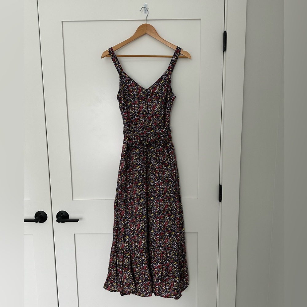 J.Crew Factory Floral Midi Dress | Size 00